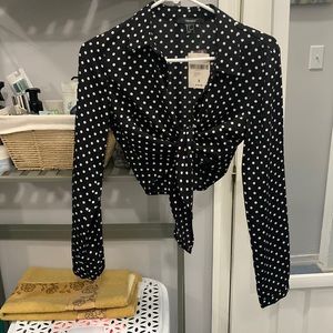 Cute polka dot blouse